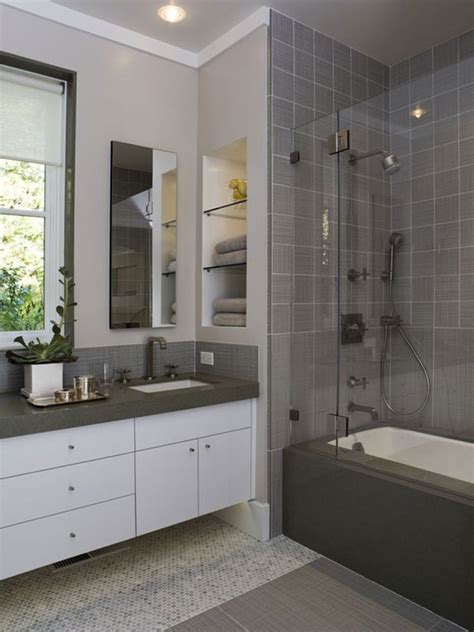 Don't forget about the negative space that you need around you in order to move and not having to hit another piece of. 30 Small and Functional Bathroom Design Ideas For Cozy Homes