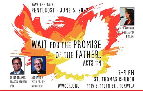 Pentecost Event In Person Pentecost Today Usa