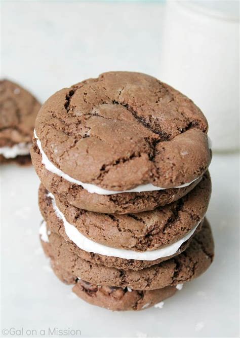 Get this easy recipe for the best chocolate mousse from video culinary. Chocolate Sandwich Cookies - Gal on a Mission