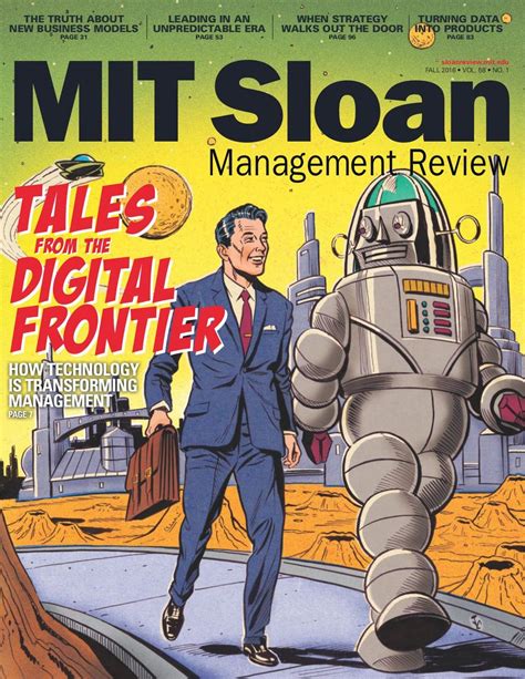 Mit Sloan Management Review Fall 2016 Magazine