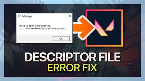 Solved 2023 How To Fix Failed To Open Descriptor File Error 2023