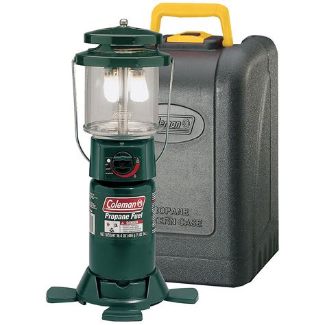 Coleman Deluxe Perfectflow Propane Lantern With Hard Carry Case Academy