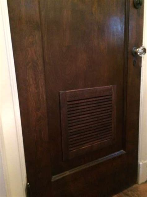 Custom Wood Door Vents And Louvers American Wood Vents