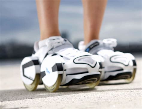 Walk Wing Retractable Wheels Slip Over Your Shoes Wearable