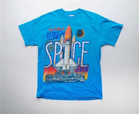 Nasa × Vintage Nasa Tee T Shirt Kennedy Space Center Gem