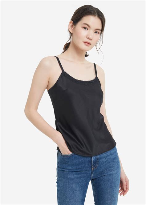 Simple Silk Camisole For Work For Home And For Casual 100 Silk Silk