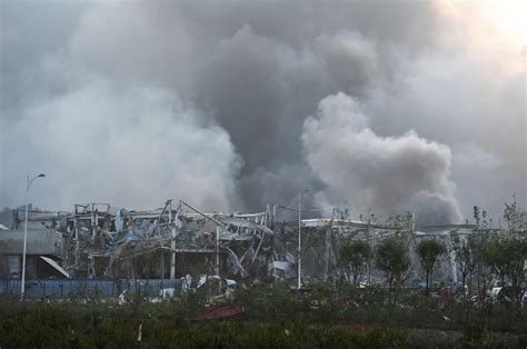 Photos Of The Aftermath Of The Massive Explosion In Tianjin China