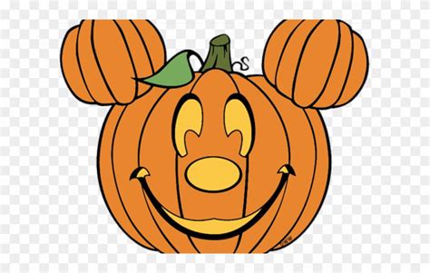 Download Mickey Mouse Halloween Pumpkin Clipart 1587793 Pinclipart