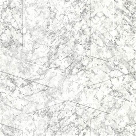 Anatoli Grey Marble Geometric 342077 Brewster Wallpaper Brewster