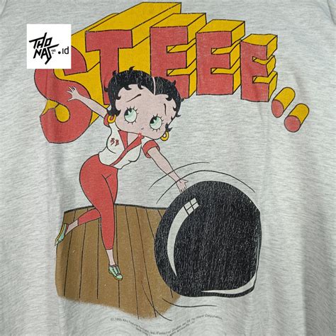 Vintage Rare Vintage 90s Betty Boop Strike Bowling L Xl Grailed