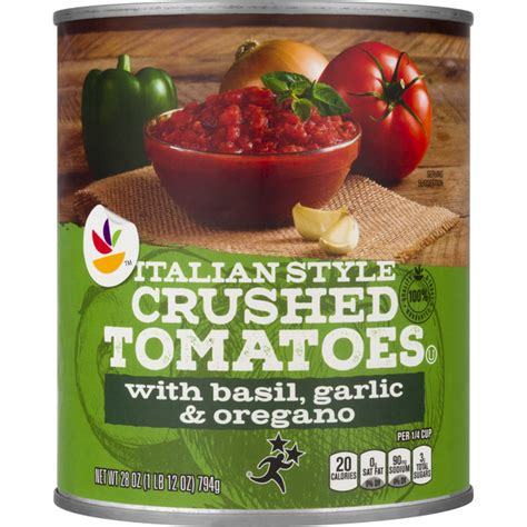 Save On Martins Italian Style Crushed Tomatoes With Basil Garlic