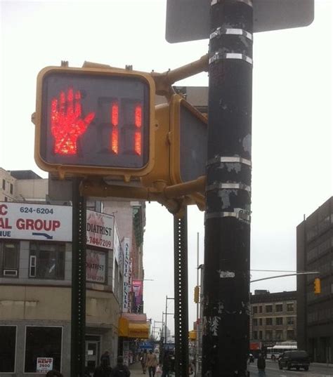 Pedestrian Countdown Clocks Placed At Dangerous Nyc Intersections Wnyc