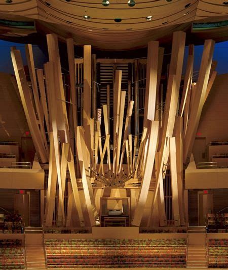 Frank Gehry Walt Disney Concert Hall Organ Hall Design