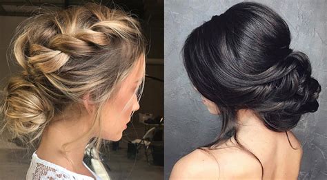 Prom Hairstyles Low Bun