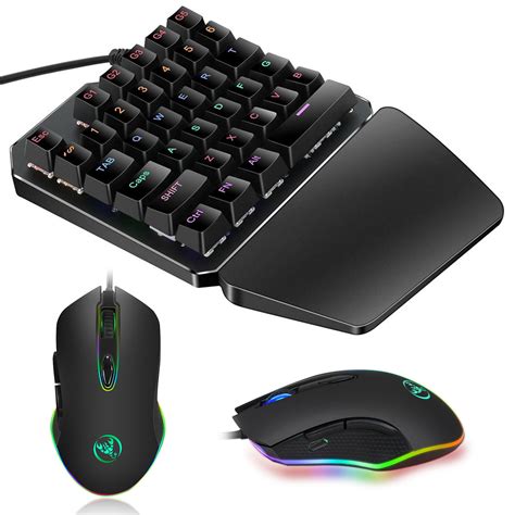 Eeekit Switch Gaming Keyboard And Mouse Combo Wired Led Rgb Backlit With