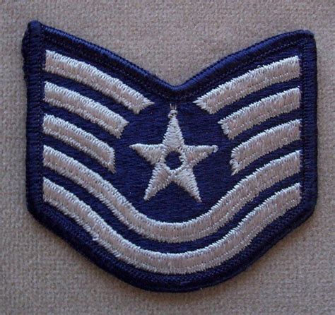 Us Air Force Vintage Sleeve Rank Insignia Technical Sergeant 3 Me