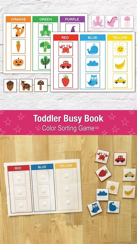 Busy Book Pages File Folder Game Sort By Season Worksheet Busy Binder