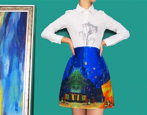 Fine Art Turned Into Clothes Lets You Wear Your Favorite Paintings