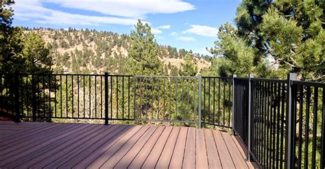 Aluminum deck railings can be cut with standard wood cutting tools, eliminating the need for expensive specialized tools. Easy to Install Deck Railings: Choosing a DIY-Friendly ...