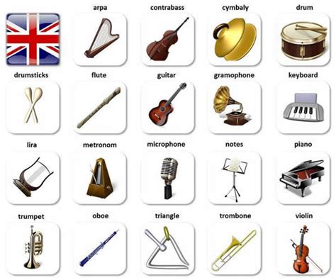 Music Instruments Vocabulary Vocabulary Home