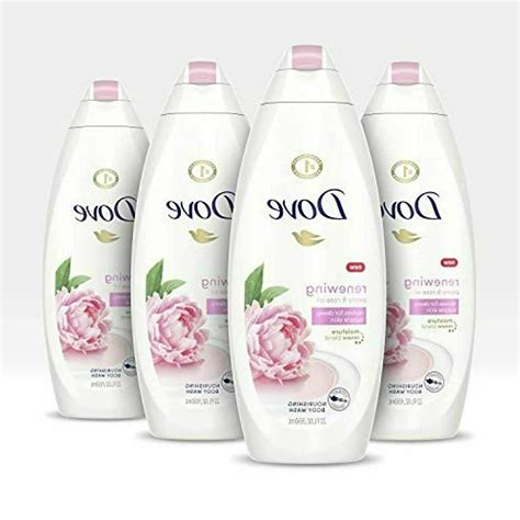 Dove Body Wash Renewing Cleanser Peony And Rose