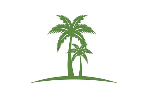 Mendesain Logo Pohon Kelapa Lambang Alami Untuk Produk Minyak Kelapa