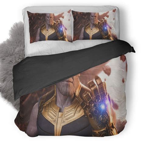 Thanos Avengers Infinity Bedding Set Bedding Sets Bedroom Set Duvet