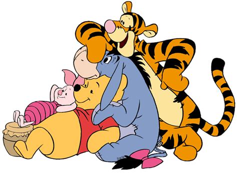 He is one of the best friends of winnie the pooh, with an affinity for bouncing. Hug clipart character winnie the pooh, Hug character ...