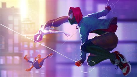 Miles Morales Spider Man Spider Gwen Rare Gallery Hd Wallpapers