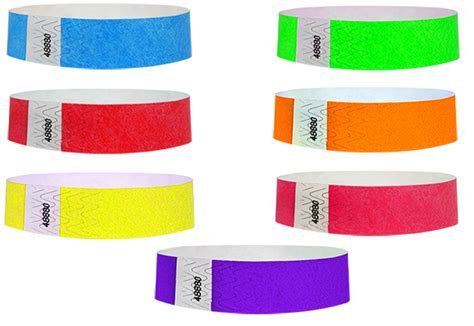 Tyvek Wristbands Custom Wristbands Paper Wristbands Personalized