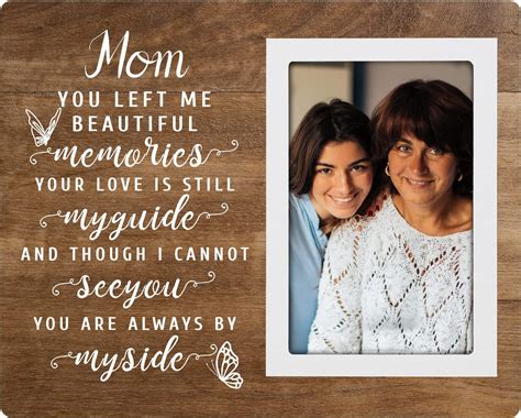 Memorial Picture Frames Mom Picture Frame Memorial T For Loss Of