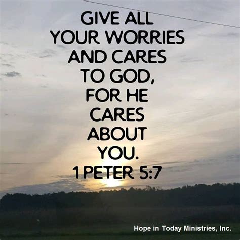 1 peter 5 7 was written for christians. Cast & Go! By Karen Rowe | For God's Glory Alone Ministries