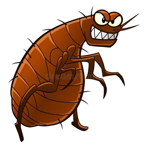 Flea Cartoon Flea Animal Parasite Cartoon Vector Pest Series Spon