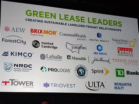 Celebrating 5 Years Doe And Imt Announce 2018 Green Lease Leaders