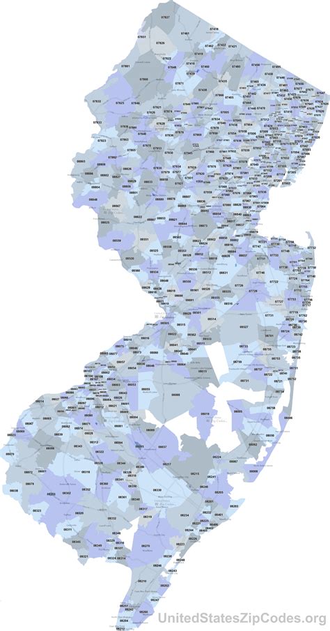 Zip Codes Western New York Map