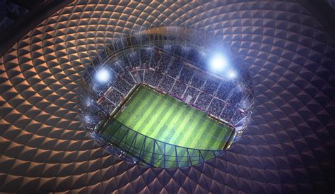 World Cup 2022 Qatar Unveils New Lusail Stadium Cbbc Newsround Aria Art