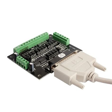 Stepper Controls And Drives 6 Axis Db25 Breakout Board Interface Adapter