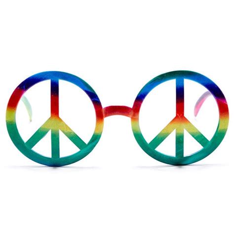 Hippie Peace Glasses Party Delights