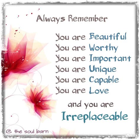 Thesoulbarn Always Remember You You Are