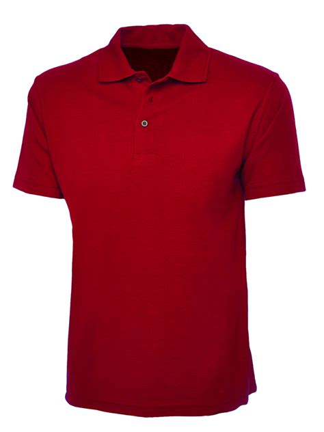 Plain Red Polo Shirt Cutton Garments
