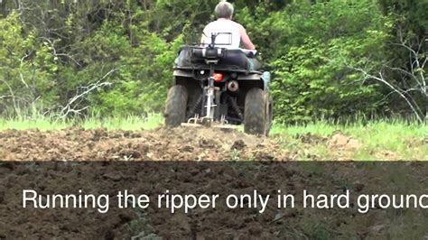 Atv 3 Point Hitch Plow And Disc System Youtube