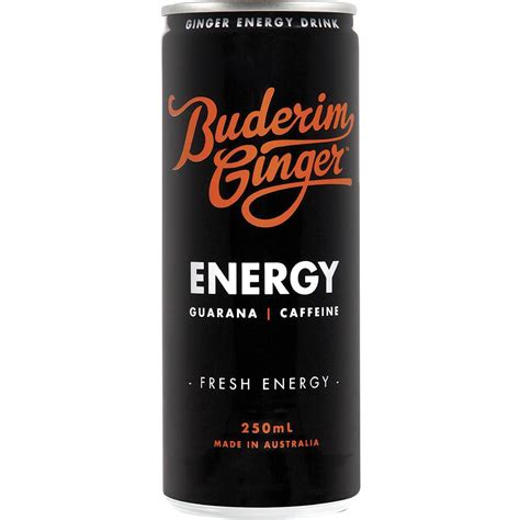 Buderim Ginger Energy Original Ml Woolworths