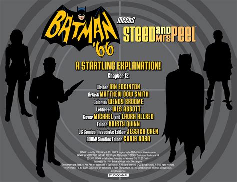 Read Online Batman 66 Meets Steed And Mrs Peel Comic Issue 12