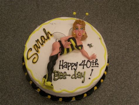 Sexy Bee Birthday Cake Le Bakery Sensual