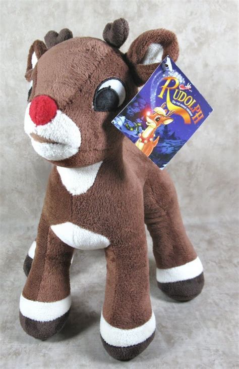 Rudolph The Red Nosed Reindeer Plush Toy Wtags Rudolph Red Nosed