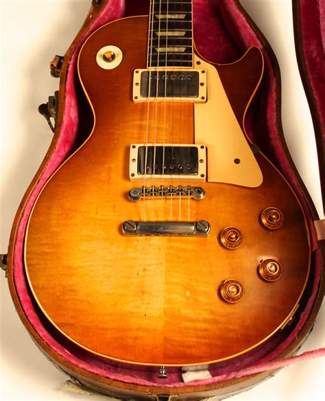 Drew Berlin S Vintage Guitars Gibson Les Paul Standard Sunburst Flame Top
