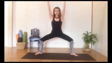 Yoga For Beginners Yoga Squat Pose Youtube