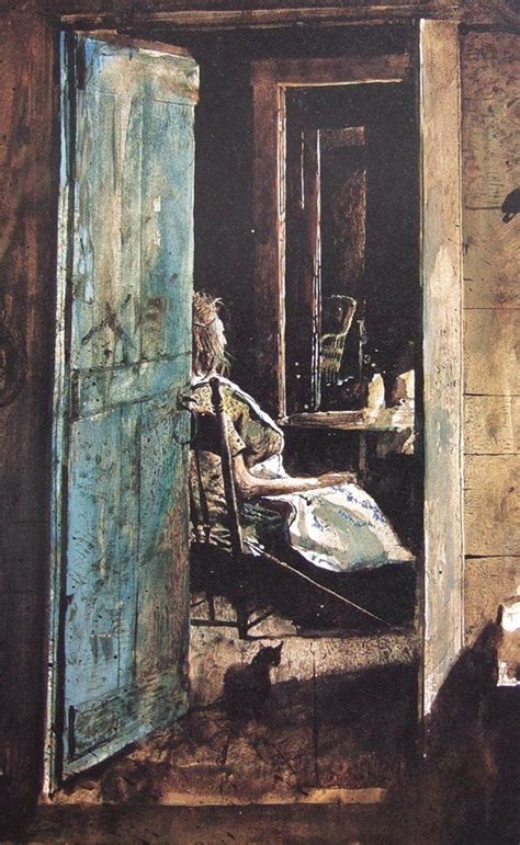 Andrew Wyeth 1917 — 2009 Usa Room After Room 1967 Fragment