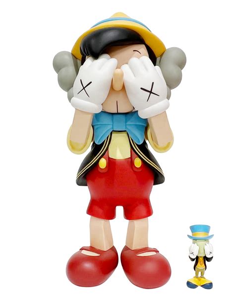 Kaws Pinocchio And Jiminy Cricket 2010 Toy Tokyo