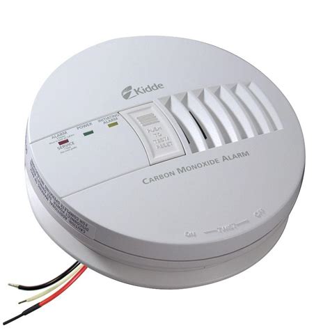 Kidde Hardwire Carbon Monoxide Detector With 9v Battery Backup 21006406